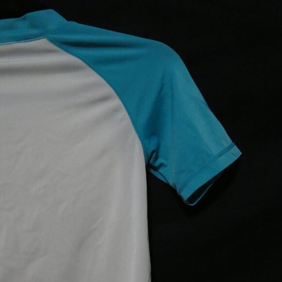 GYMBOREE | size 8 | Swimming Turtle With Bubbles Print Swim Short Sleeve Shirt - Picture 11 of 14